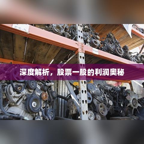 深度解析，股票一股的利潤奧秘