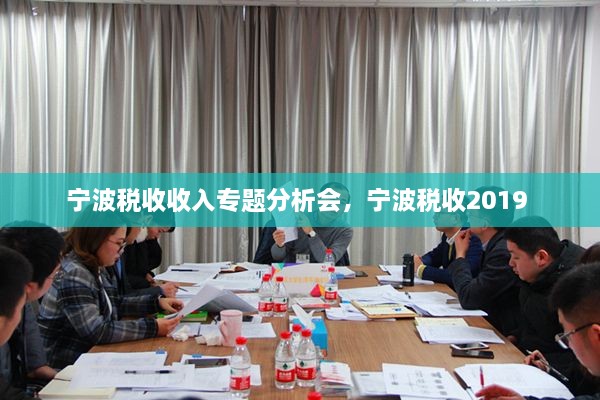 寧波稅收收入專題分析會(huì)，寧波稅收2019 