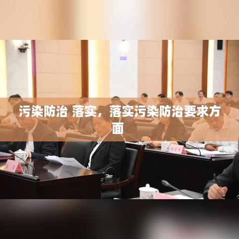 污染防治 落實，落實污染防治要求方面 