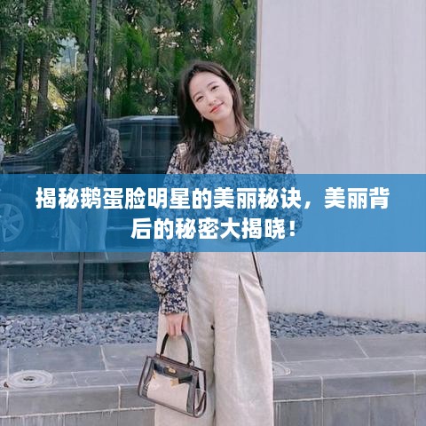 揭秘鵝蛋臉明星的美麗秘訣，美麗背后的秘密大揭曉！