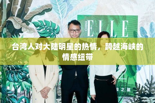 臺(tái)灣人對(duì)大陸明星的熱情，跨越海峽的情感紐帶
