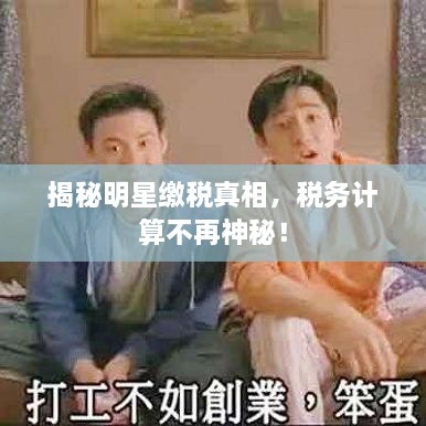揭秘明星繳稅真相，稅務(wù)計(jì)算不再神秘！