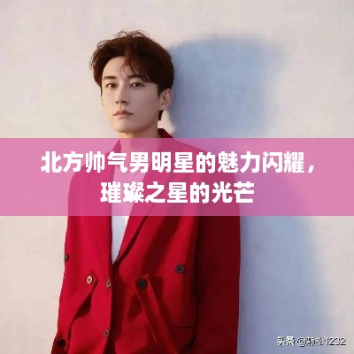 北方帥氣男明星的魅力閃耀，璀璨之星的光芒