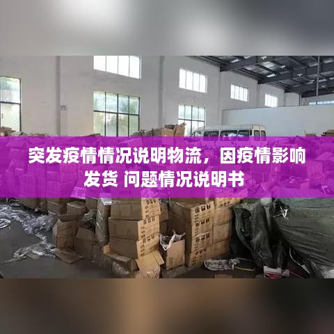 突發(fā)疫情情況說明物流，因疫情影響發(fā)貨 問題情況說明書 