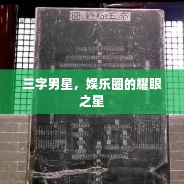三字男星，娛樂圈的耀眼之星