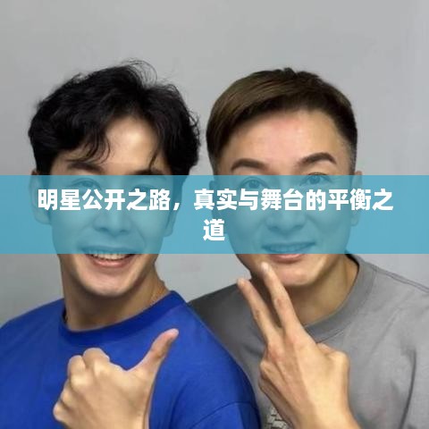 明星公開之路，真實(shí)與舞臺的平衡之道