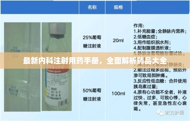 最新內(nèi)科注射用藥手冊(cè)，全面解析藥品大全