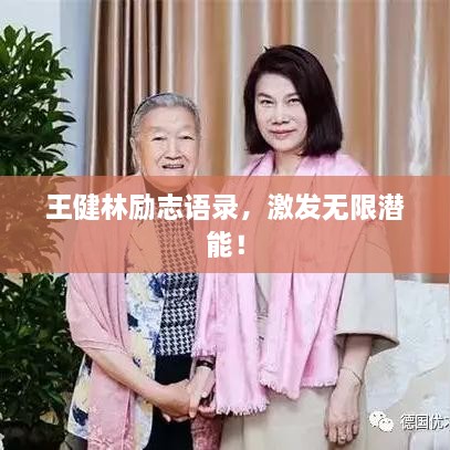 王健林勵(lì)志語(yǔ)錄，激發(fā)無限潛能！