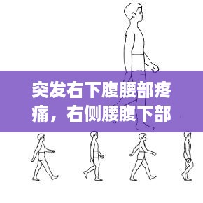 突發(fā)右下腹腰部疼痛，右側(cè)腰腹下部突然疼 