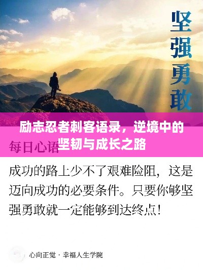 勵(lì)志忍者刺客語(yǔ)錄，逆境中的堅(jiān)韌與成長(zhǎng)之路