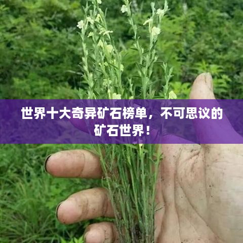 世界十大奇異礦石榜單，不可思議的礦石世界！