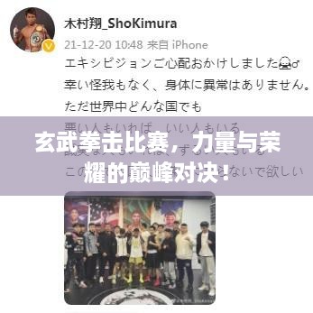 玄武拳擊比賽，力量與榮耀的巔峰對決！