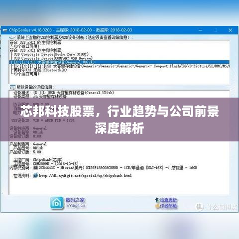 芯邦科技股票，行業(yè)趨勢與公司前景深度解析