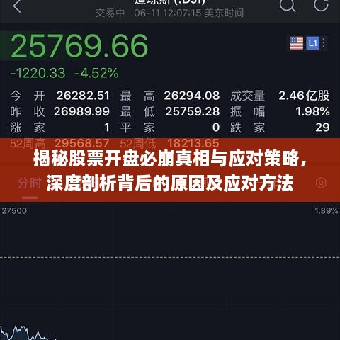 揭秘股票開盤必崩真相與應(yīng)對(duì)策略，深度剖析背后的原因及應(yīng)對(duì)方法