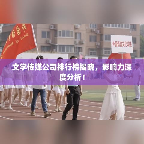 文學(xué)傳媒公司排行榜揭曉，影響力深度分析！