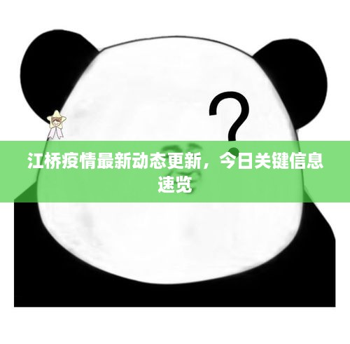 江橋疫情最新動態(tài)更新，今日關(guān)鍵信息速覽