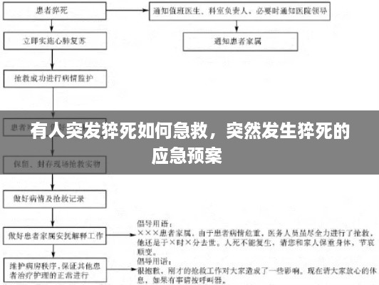 有人突發(fā)猝死如何急救，突然發(fā)生猝死的應急預案 