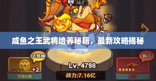 咸魚之王武將培養(yǎng)秘籍，最新攻略揭秘
